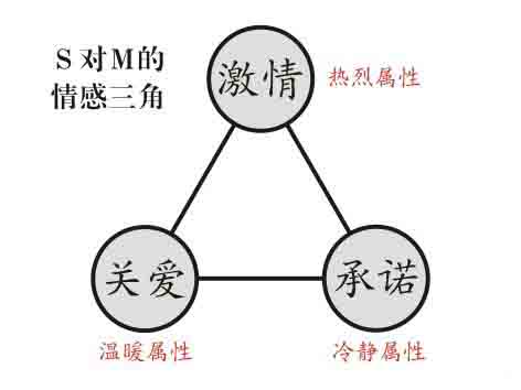斯慕字母圈中S对M的情感
